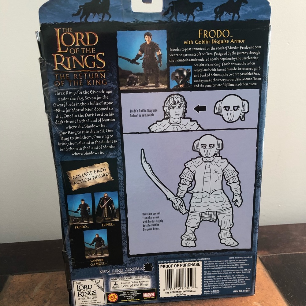Lord of The Rings figurine - Frodo


New in box. - Picture 2 of 2